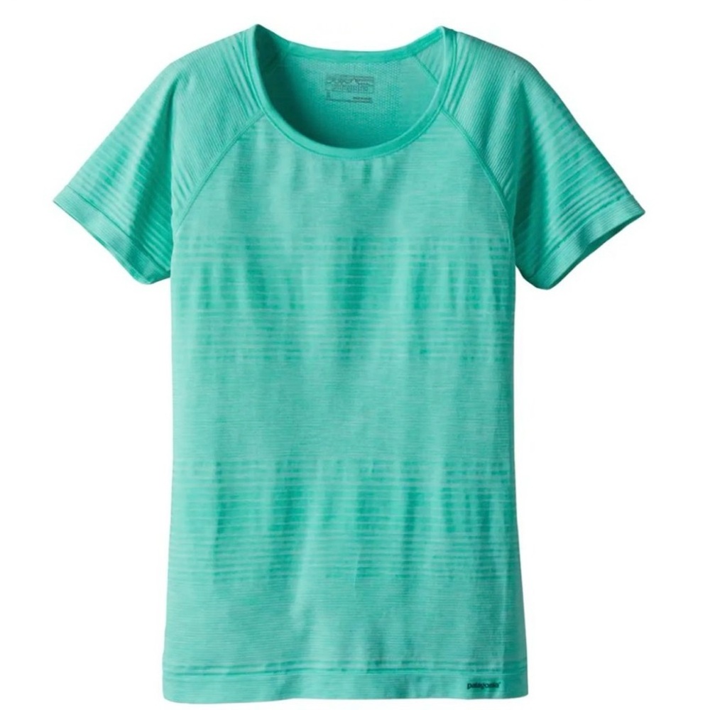 Patagonia Gatewood Short Sleeve Top Women's Galah Green Large